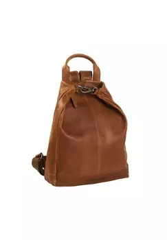 Кожаный рюкзак Wax Pull Up City 40 см The Chesterfield Brand, цвет Cognac