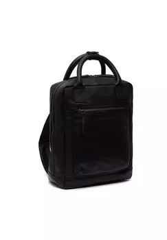 Кожаный рюкзак Wax Pull Up Lincoln 32 см с отделением для ноутбука The Chesterfield Brand, черный