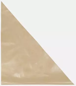 Кожаный шарф The Row, бежевый