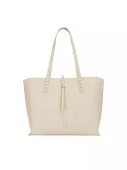 Кожаный шоппер Usha, белый