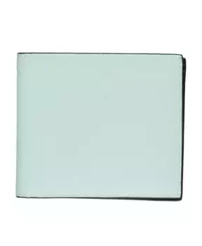 Кожаный складной кошелек Fendi, синий