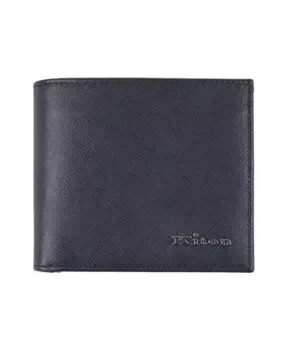 Кожаный складной кошелек Kiton, синий