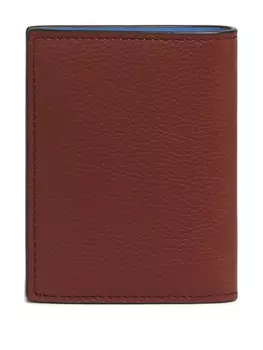 Кожаный складной кошелек Marni, красный