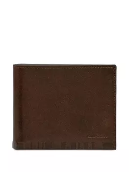 Кожаный складной кошелек Paul Smith, коричневый