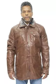 Кожаный Тренч-Алеппо Infinity Leather, коричневый