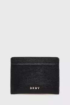 Кожаный визитница Dkny DKNY, черный