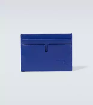 Кожаный визитница ekd Burberry, синий