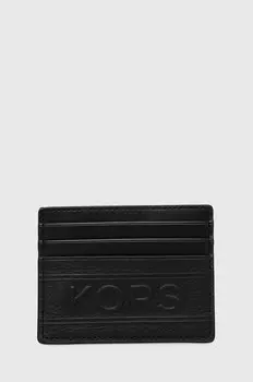 Кожаный визитница Michael Kors, черный