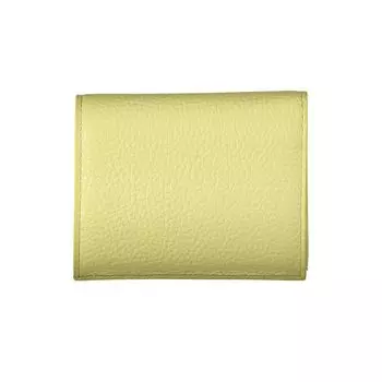 Кожаный женский кошелек Coccinelle, желтый