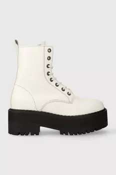 Кожевники TJW BOOT ZIP UP Tommy Jeans, белый