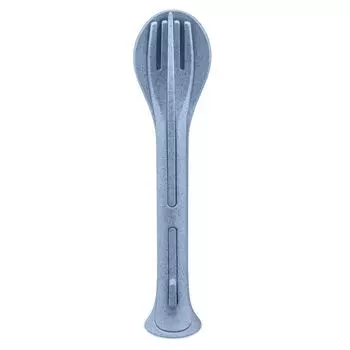 Koziol - Klikk Набор столовых приборов Pocket 3 предмета, синий