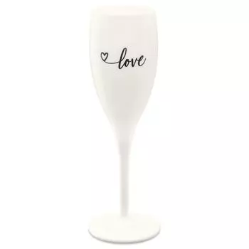 Koziol Superglas Cheers No.1 'Love', белый