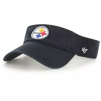 Козырек 47 Pittsburgh Steelers, черный