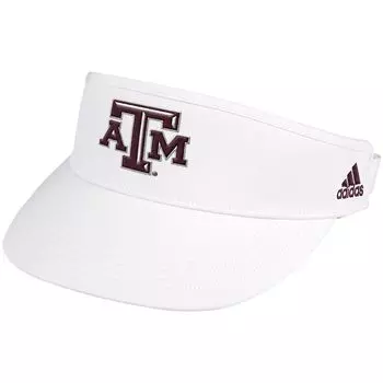 Козырек adidas Texas A And M Aggies, белый