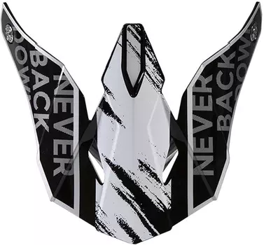 Козырек для детского шлема Shot Furious Draw, черный/серый