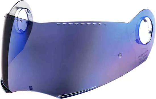 Козырек Е1 Schuberth, иридий синий