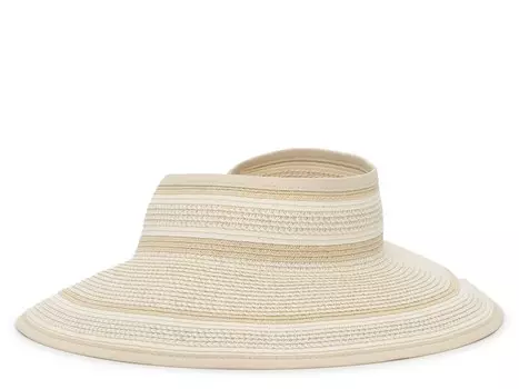 Козырек Kelly & Katie Stripe Roll Up, бежевый / слоновая кость