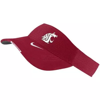Козырек Nike Washington State Cougars, малиновый