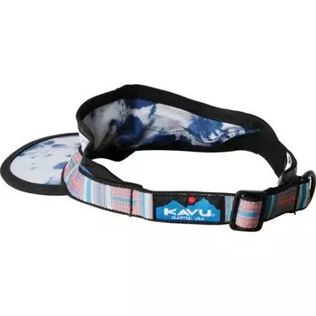 Козырек с синтетическим ремешком KAVU, цвет Sky Tie Dye