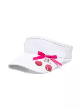 Козырек с узором Monnalisa, белый