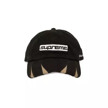 Козырек Supreme Jagged, 6-панельный, черный