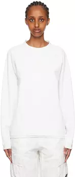 КП Белый свитшот с вышивкой Company C.P. Company