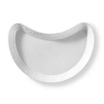 KPM Kurland Белая тарелка для салата полумесяц 23 х 13 см KPM Berlin, белый