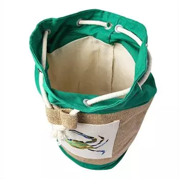 Крабовая джутовая сумка Anemoss