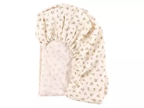 KraftKids облегающий лист муслина с ветками коричневого цвета. ф. матрас 90 х 200 см.