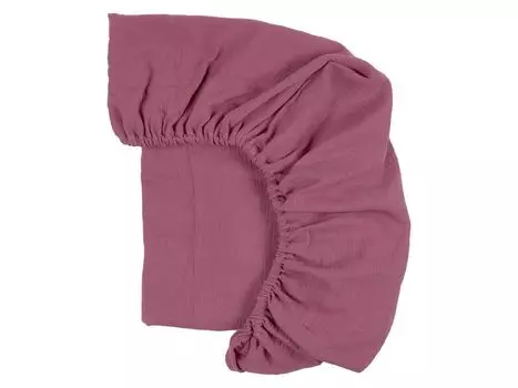 KraftKids приталенный лист муслина фиолетового цвета. ф. матрас 140 х 70 см.