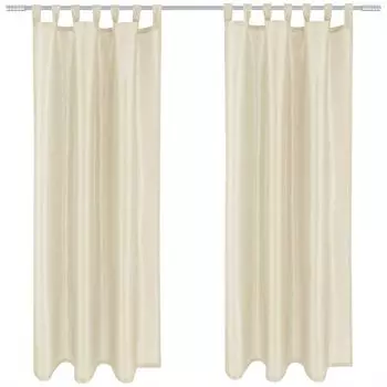 KraftKids занавески для кровати-чердака, муслиновые мятные одуванчики, муслиновые мятные одуванчики, два передних шарфа Arsvita, бежевый