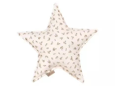 KraftKids звезда подушка муслиновые веточки коричневые муслиновые веточки коричневые