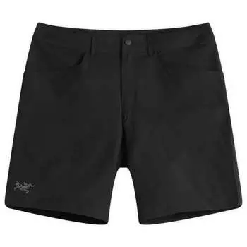 Kragg хлопковые шорты 9 дюймов Arc'Teryx, черный