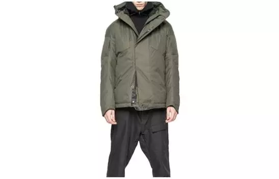 KRAKATAU Мужской пуховик, Темно-зеленый