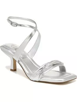 Красавицы женские регулируемые нарядные туфли Franco Sarto, серебряный