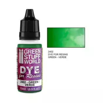 Краситель для смол - Зеленый (17мл), Paint - Inks & Dyes (Green Stuff World)