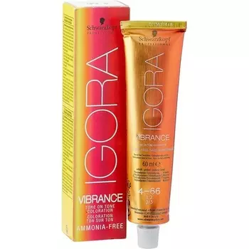 Краситель Igora Vibrance, номер 4-66, средний коричневый шоколад, экстра, 50 мл., Schwarzkopf