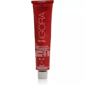 Краситель Schwarzkopf Igora Royal 4-0 Medium Brown 60г