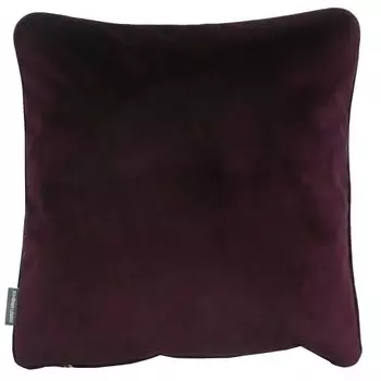 КРАСИВАЯ ЖИЗНЬ. Бархатная подушка ягода фиолетовая 70х70см Schner-Leben