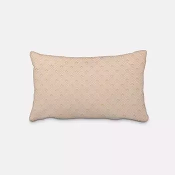 КРАСИВАЯ ЖИЗНЬ. Чехол на подушку Арт-деко с металлическими бриллиантами, розовое золото, размер 60x80см (ВxШ) Размер 60x80см (ВxШ) Schner-Leben