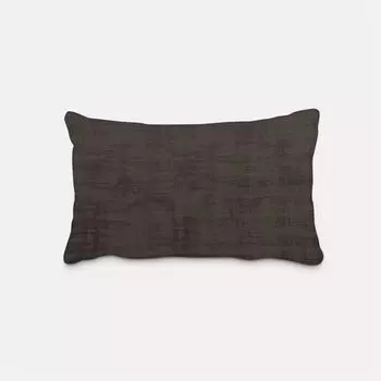 КРАСИВАЯ ЖИЗНЬ. Чехол на подушку Бархатный мраморный бархат однотонный темно-коричневый размер 60х80см (ВхШ) размер 60х80см (ВхШ) Schner-Leben