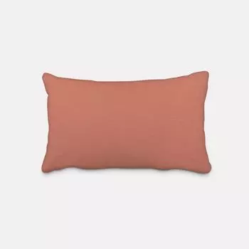 КРАСИВАЯ ЖИЗНЬ. Чехол на подушку для улицы, однотонный терракотовый, различные размеры, размер 60x80см (ВxШ) 60x80см (ВxШ) размер Schner-Leben