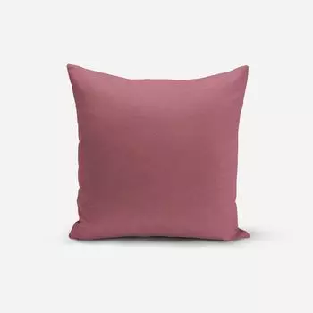 КРАСИВАЯ ЖИЗНЬ. Чехол на подушку для улицы, однотонный, ягоды, разные размеры, размер 80х80см (ВхШ), размер 80х80см (ВхШ) Schner-Leben