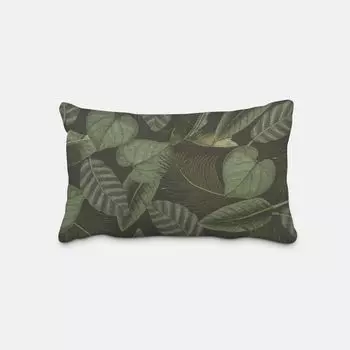 КРАСИВАЯ ЖИЗНЬ. Чехол на подушку для улицы с ботаническими листьями и листьями Exo Размер 60x80 см (ВxШ) Размер 60x80см (ВxШ) Schner-Leben