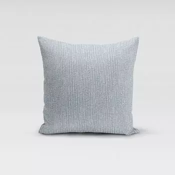 КРАСИВАЯ ЖИЗНЬ. Чехол на подушку Дождевые капли дождя минеральный синий белый размер ve Размер 70x70см (ВxШ) Размер 70x70см (ВxШ) Schner-Leben