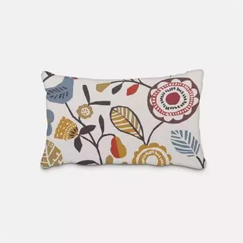 КРАСИВАЯ ЖИЗНЬ. Чехол на подушку фолк фольклор цветы птицы разные размеры размер 60х80см (ВхШ) размер 60х80см (ВхШ) Schner-Leben