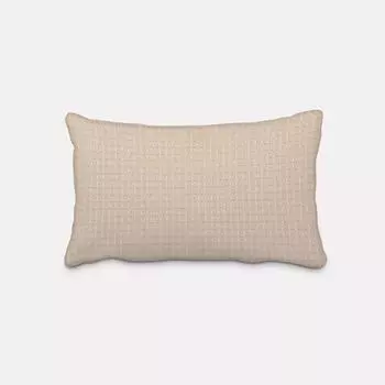 КРАСИВАЯ ЖИЗНЬ. Чехол на подушку из хлопчатобумажной ткани с рельефной структурой натуральный размер 60х80см (ВхШ) размер 60х80см (ВхШ) Schner-Leben