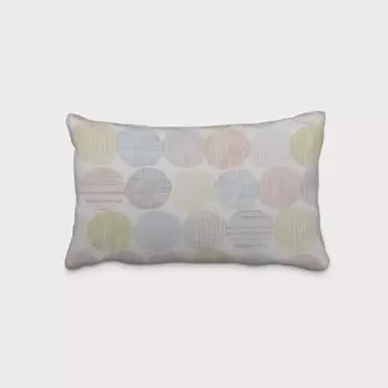 КРАСИВАЯ ЖИЗНЬ. Чехол на подушку Камни камни круги пастель размер 60х80см (ВхШ) размер 60х80см (ВхШ) Schner-Leben