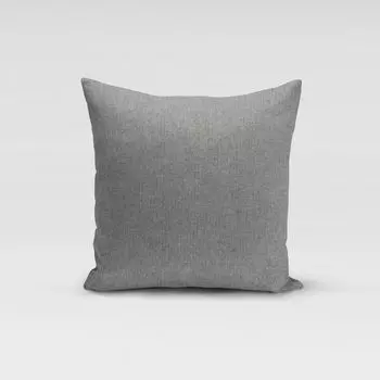 КРАСИВАЯ ЖИЗНЬ. Чехол на подушку льняной узор в крапинку однотонный темно-синий размер 70х70см (ВхШ) размер 70х70см (ВхШ) Schner-Leben