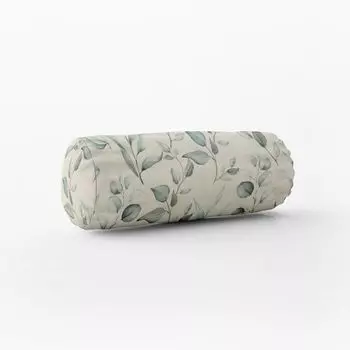 КРАСИВАЯ ЖИЗНЬ. Чехол на подушку Любитель растений на открытом воздухе Листья Ветки Размер акварели 15x40 см (xW) Размер шейного валика 15x40 см (xW) Размер шейного валика Schner-Leben